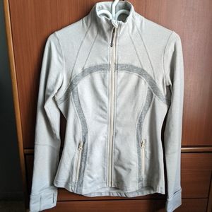 Lululemon Define jacket cream colour